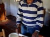 Jorge preparing kinkin food