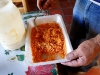 Jorge preparing kinkin food